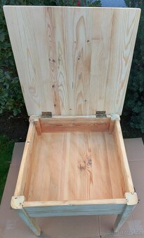 Stolička (štokrle) renovovaná 47x47x50cm - 4