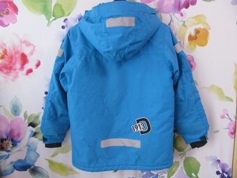 Rostoucí lyžařský set Didriksons Skare Corn Blue vel.128 - 4