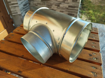 Pozink rozvody vzduchu pr.160 a125mm - 4