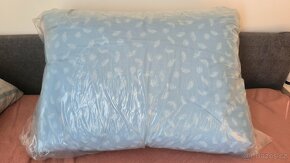 2x nový polštář z husího peří 70×90 cm - 4