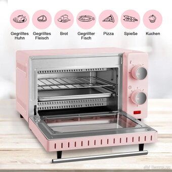 Mini trouba WOLTU 10 litrů, 650 W - 4