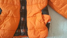 Dětská zimní oboustranná bunda velikost 125/132cm - 4