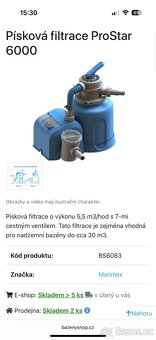 Prodám nadzemní bazén s příslušenstvím - 4