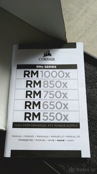 Počítačový zdroj Corsair RM 650x - 4
