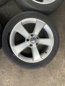 Letní sada originál vw litych kol 5x112 225/45 r17 - 4