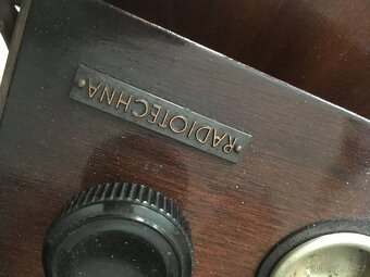 Gramofon RADIOTECHNA Telefunken 78 ot - 4