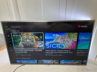 4K Philips TV 127cm, Ambilight osvětlení - 4