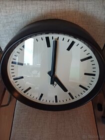 Obrovske industrialni retro hodiny Pragotron - 4