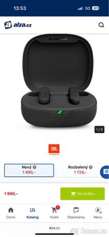 Bezdrátová sluchátka JBL - nová - 4