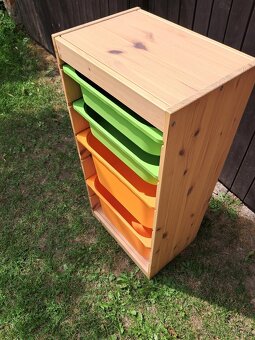 1x Ikea úložná sestava Trofast borovice - 4