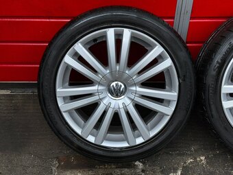 3x ALU kolo VW 17" 7J ET47 letní pneu 225/45/R17 - 4