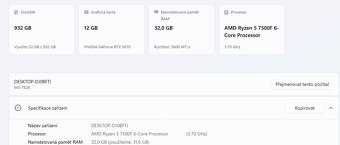 RTX 5070, Ryzen 5  7500F - 4