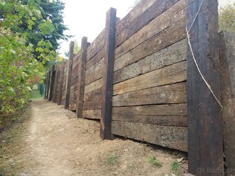 Prodám dřevěné železniční pražce v top stavu - 4