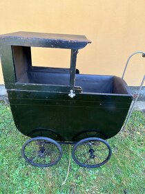 Starožitný kočárek pro panenky - autíčko č. 2 - 4