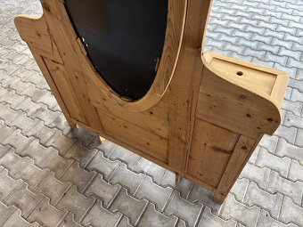 Starožitná toaletka s otočným zrcadlem. - 4