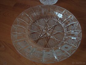 broušená váza a popelník - 4