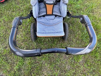 Emmaljunga kočárek set -šedo-hnědá - 4