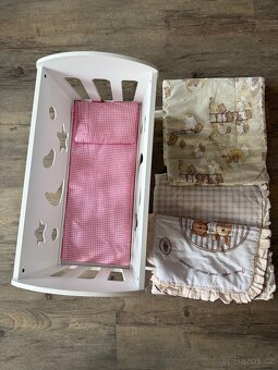 ALEXTOYS Kolébka pro panenky Sen - 4