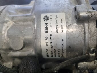 Kompresor klimatizace Hella - octavia, golf, sharan - 4