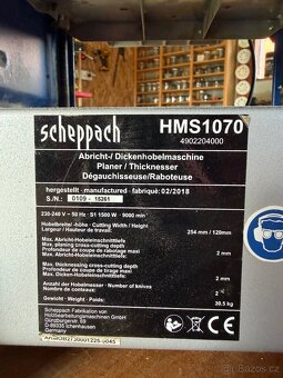 Kombinovaný hoblovací stroj Scheppach HMS1070 - 4