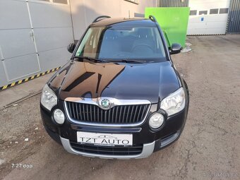 YETI 2.0 TDi r.2012,190000km, po STK, VELMI SOLIDNÍ - 4