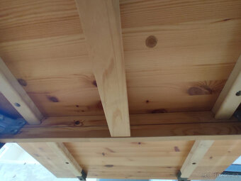 Ikea STORNÄS dřevěný rozkládací stůl hnědočerný - 4