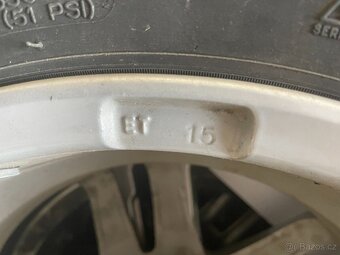 Sada letních ALU kol CITROEN, PEUGEOT, 195/65R15 - 4