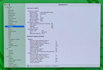 MacBook Pro 16” 2021/64GB RAM/M1 MAX/2TB SSD/Záruka - 4