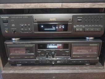 P: CD player a tape deck technics - 4
