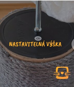 Prodám kočičí strom - škrabadlo do stropu - 4