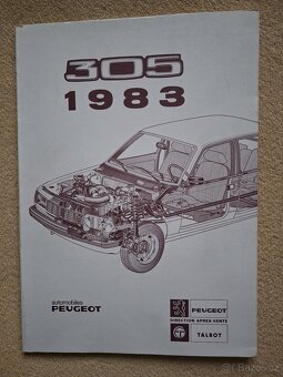 Peugeot 305-PLAKAT-MANUAL-PROSPEKT - 4