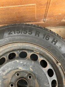 Zimní pneu + ráfky - 4