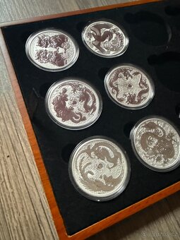 Serie Chinese Myths and Legends 7x 1oz stříbrné mince - 4