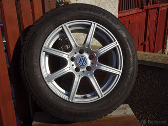 Kodiaq + Tiguan - zimní alu kola 17" 5x112 - pěkný stav - 4