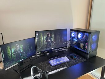 Prodám herní PC setup – i7 12700F, RTX 4060 Ti, 32GB RAM + 2 - 4