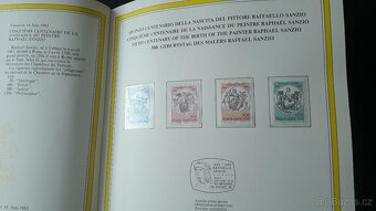 Vaticano 1983 - kompletní album známek a pohlednic - 4