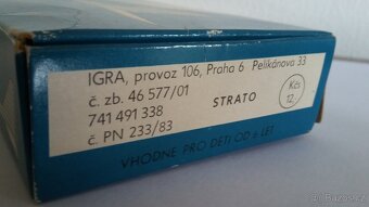 Igra Strato házecí kluzákz roku 1977 - 4