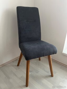 Bytelné dubové židle - AKCE (kus za 555,-Kč) - 4