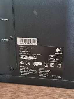 Reproduktory Logitech Z623 2.1 - 4
