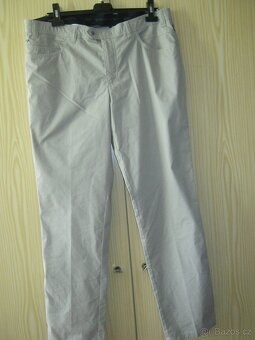 Dvoje nové letní stretch kalhoty zn. BRÜHL , vel.XL - 4