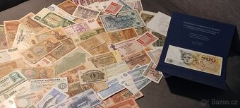 Velký konvolut bankovek po sběrateli 225ks - 4