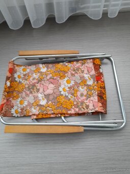 Skládací zahradní retro vintage židle - 4