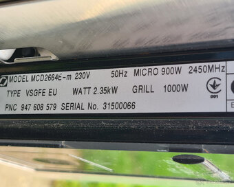 TOP mikrovlná trouba s grilem AEG - 4