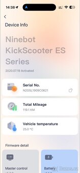 Elektrický koloběžka Ninebot ES2 - 4