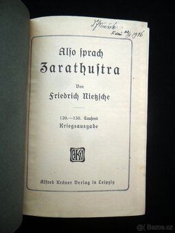 Friedrich Nietzsche -rok 1918 (rozfoceno 13 fotek) - 4