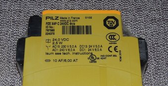 Bezpečnostné relé Pilz PZE X4 - 4
