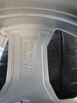 Alu kola Audi  Q5 -Q3  - 17" + zimní pneu  215/65 r 17 - 4