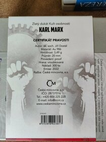 Zlatý dukát Karl Marx - 4