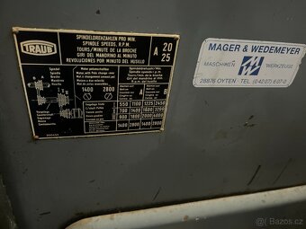 Vačkový soustružnický automat Traub A25 - 4