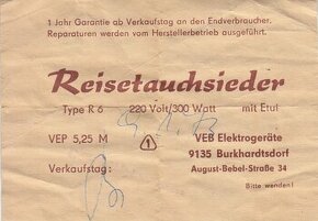 Prodám ponorné vařiče - 4